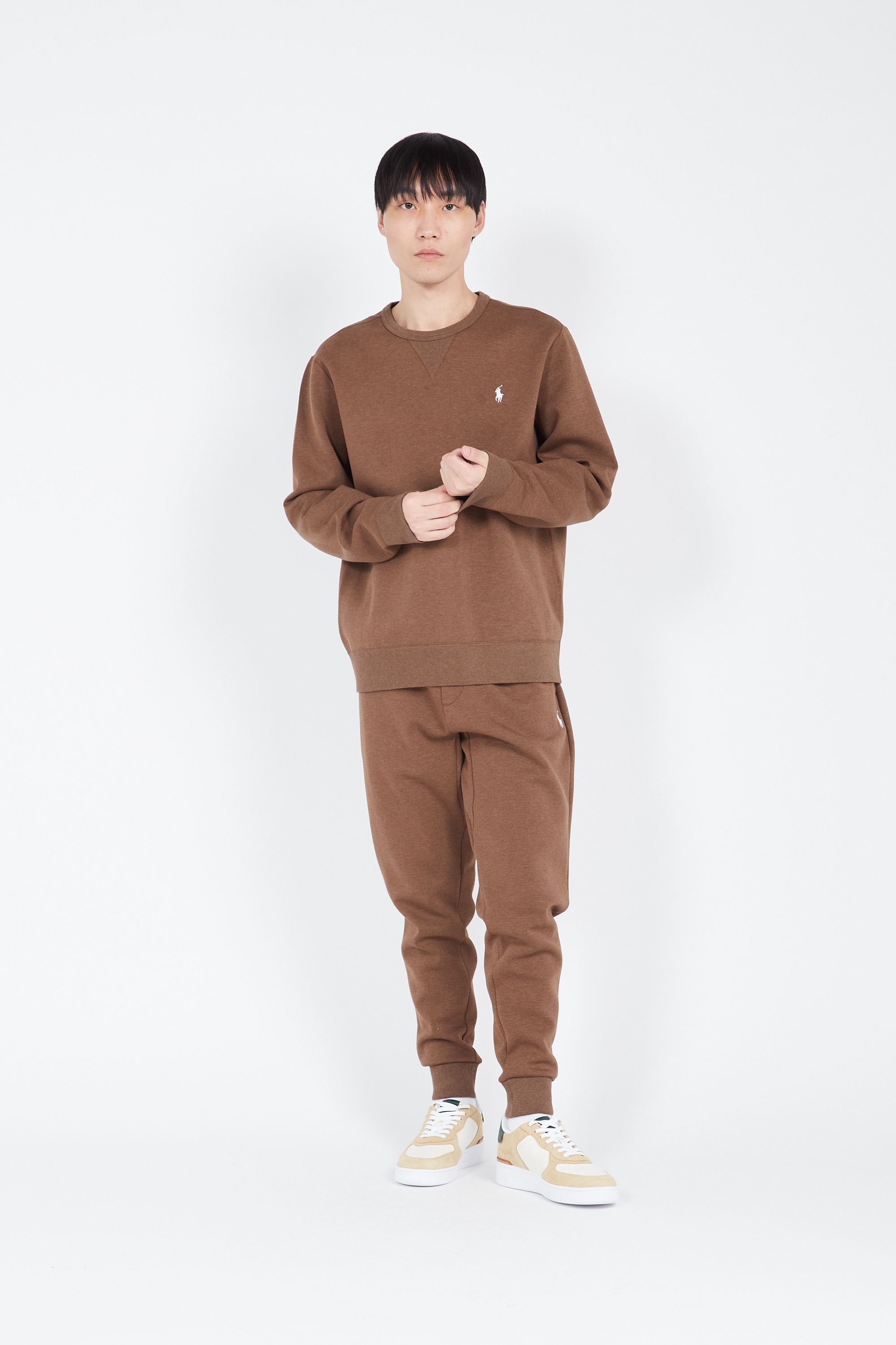 POLO RALPH LAUREN Sweatshirt  30/1 DOUBLE KNT  Marron