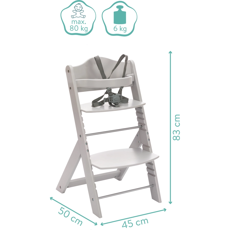 fillikid Hochstuhl MAX Grau