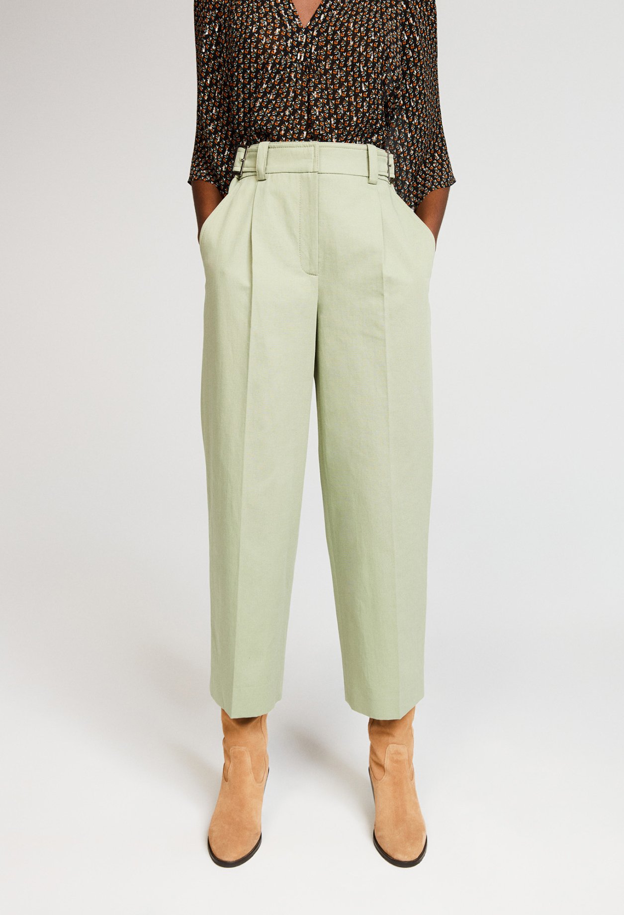 Pantalon &agrave; pinces