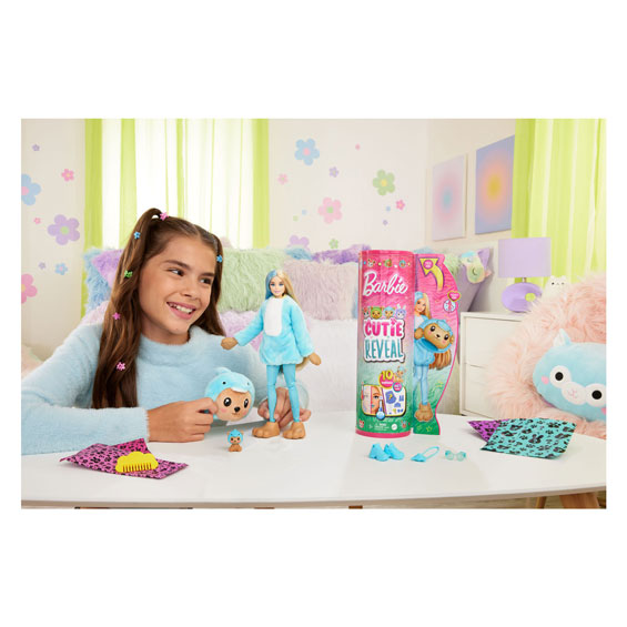 Barbie Cutie Reveal Modepop Dolfijn