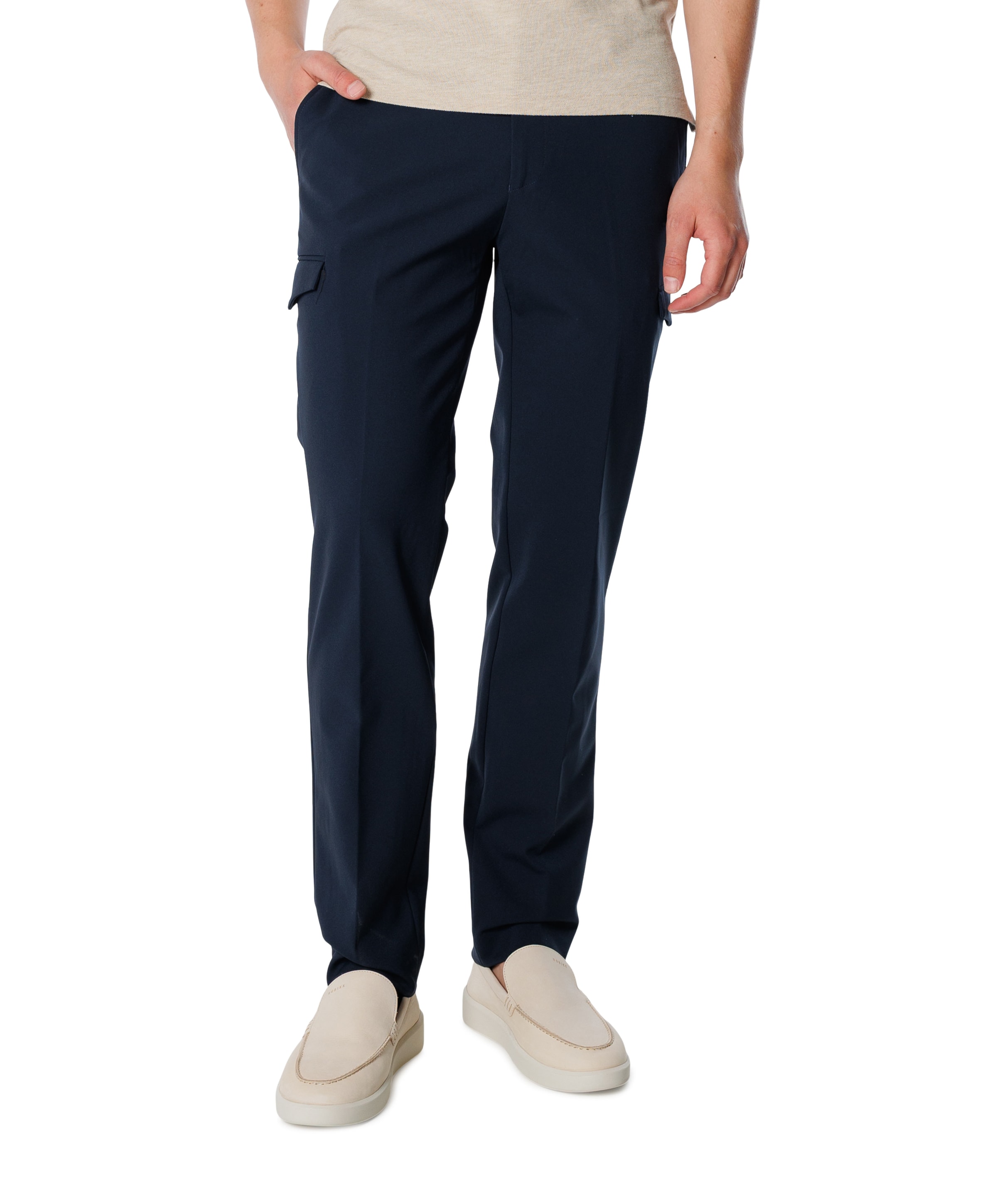 Seven Dials Greyson 088 Worker heren broek blauw