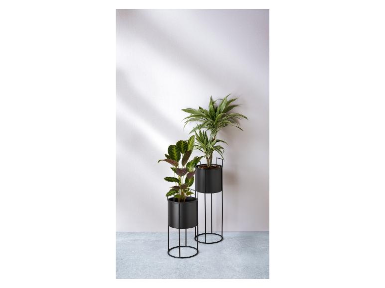 Bloempotset met standaard