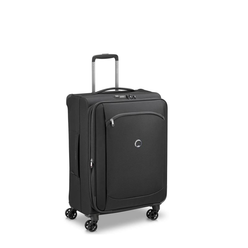 Valise souple Montmartre Air 2.0 Extensible en rPET 68 cm Noir