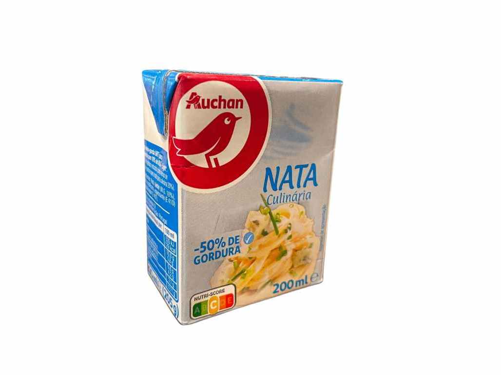 NATAS AUCHAN UHT CULINÁRIA LIGHT 200ML