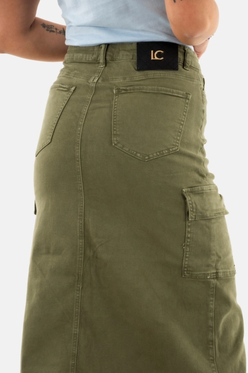 Jupe lola casademunt lf2408008 060 kaki