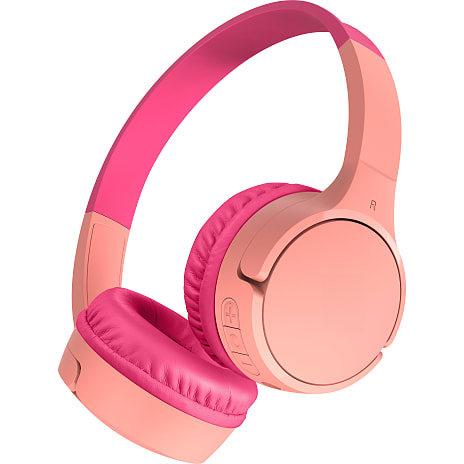Belkin Soundform trådløse on-ear børnehøretelefoner - lyserød