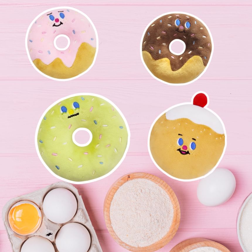 Miumi - Donut Huisdier Kauwspeeltje (Diverse Ontwerpen)