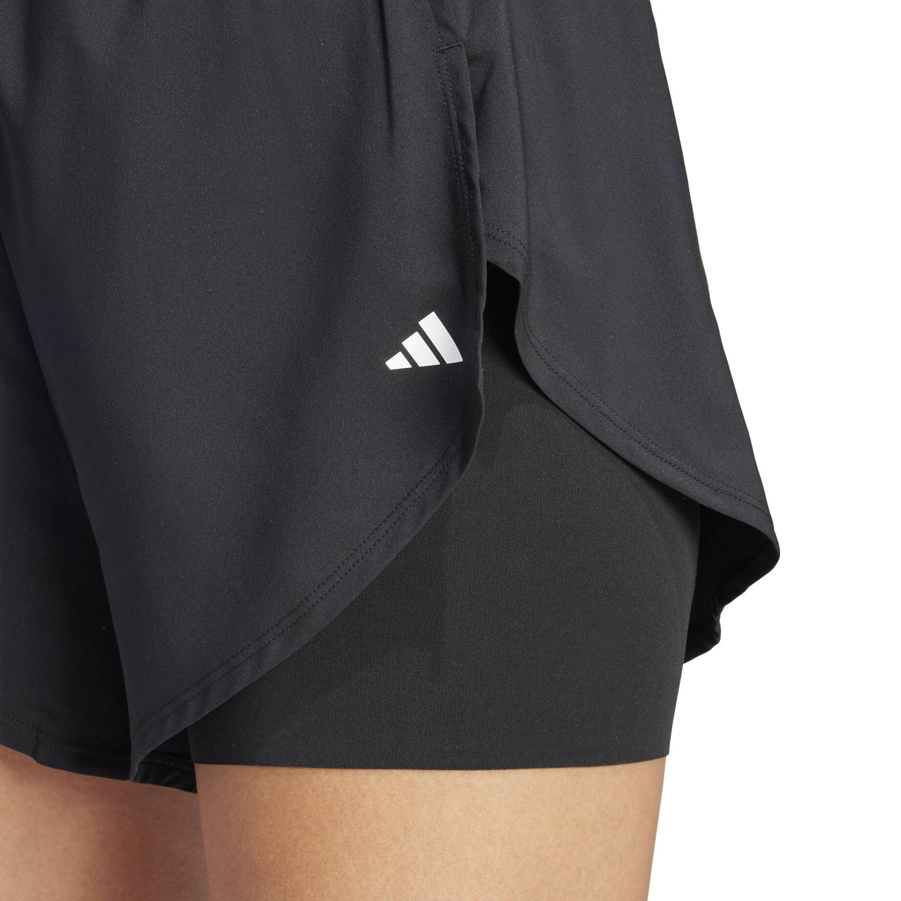 adidas Performance| Damen Trainingsshort  WATER-REPELLENT DESIGNED FOR TRAINING 2IN1SH