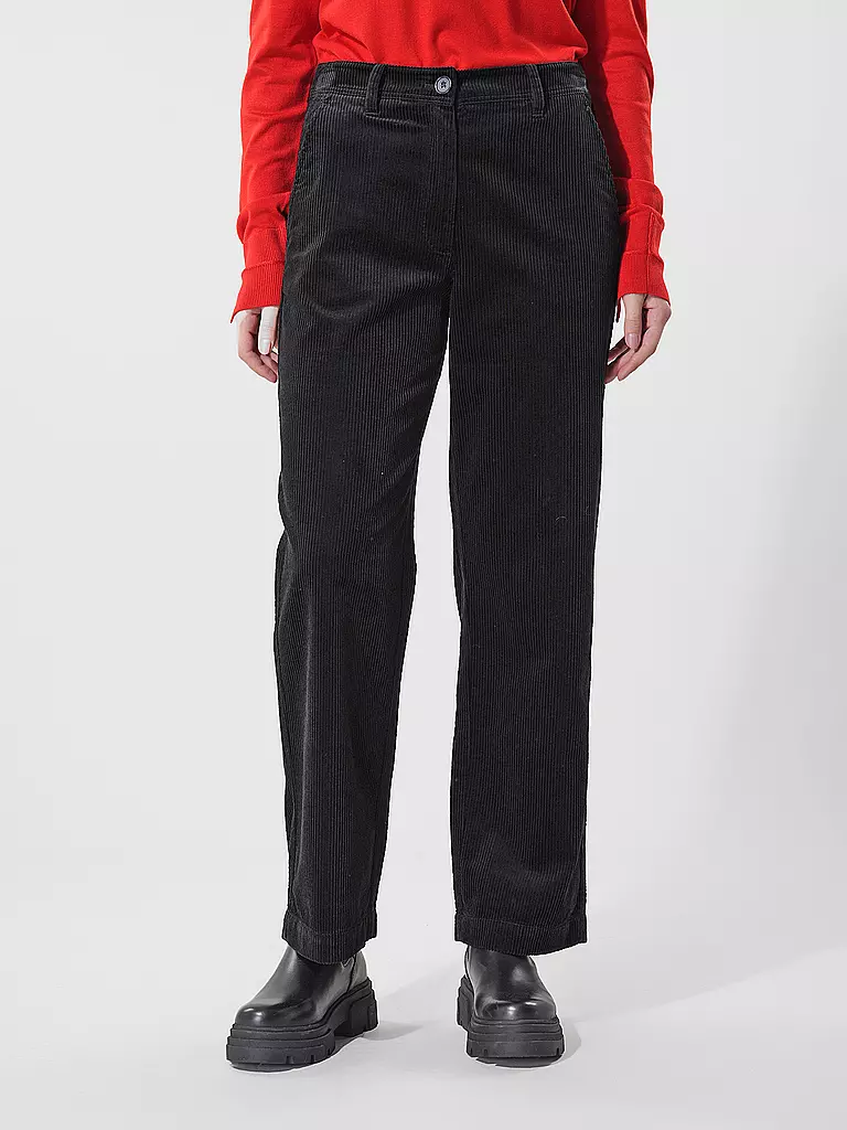 MARC O'POLO Cordhose 7/8 schwarz