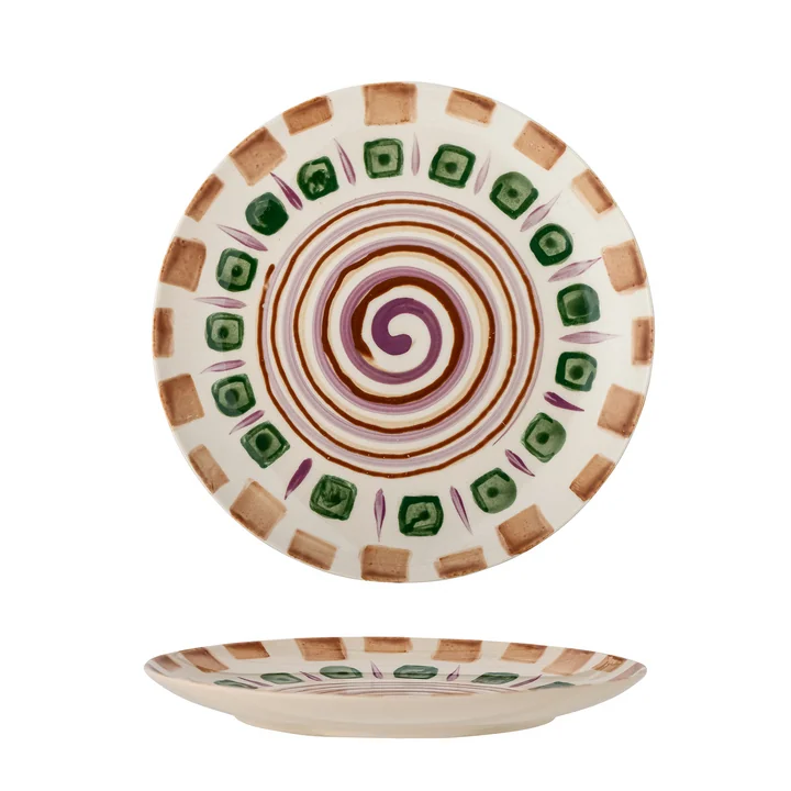 Bloomingville - Shama Teller, Ø 27 cm, grün
