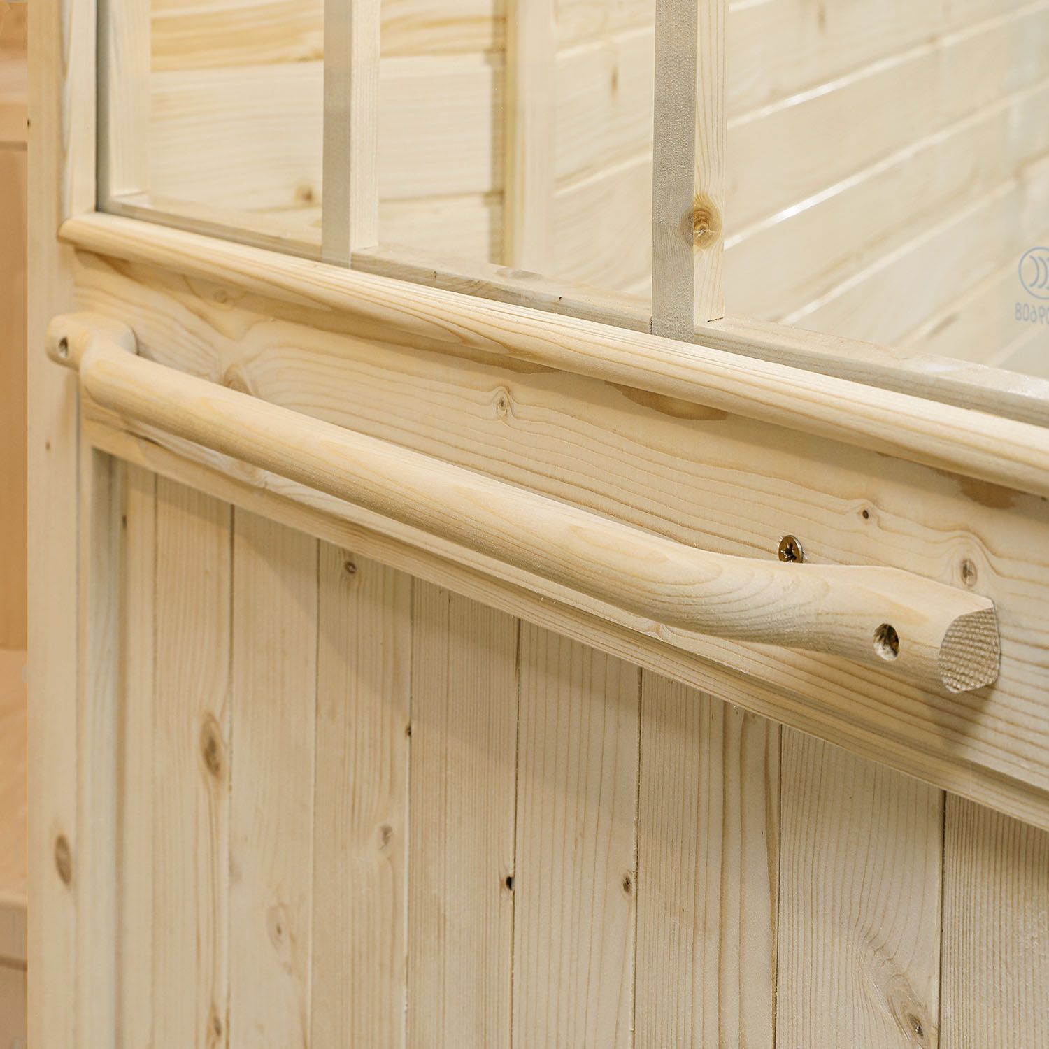 Artsauna Gartensauna Eldur mit Ofen, Licht & Zubehör – Holz Saunahaus für 4 Personen – Outdoor Sauna