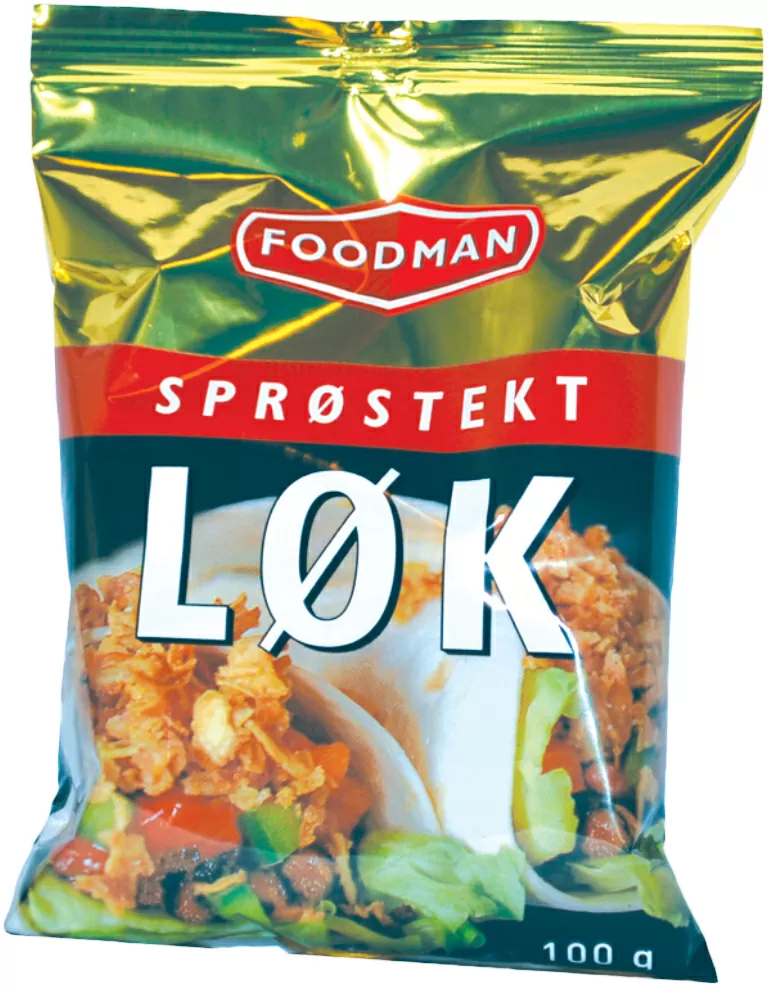 Foodman Ristede løg - 100 g