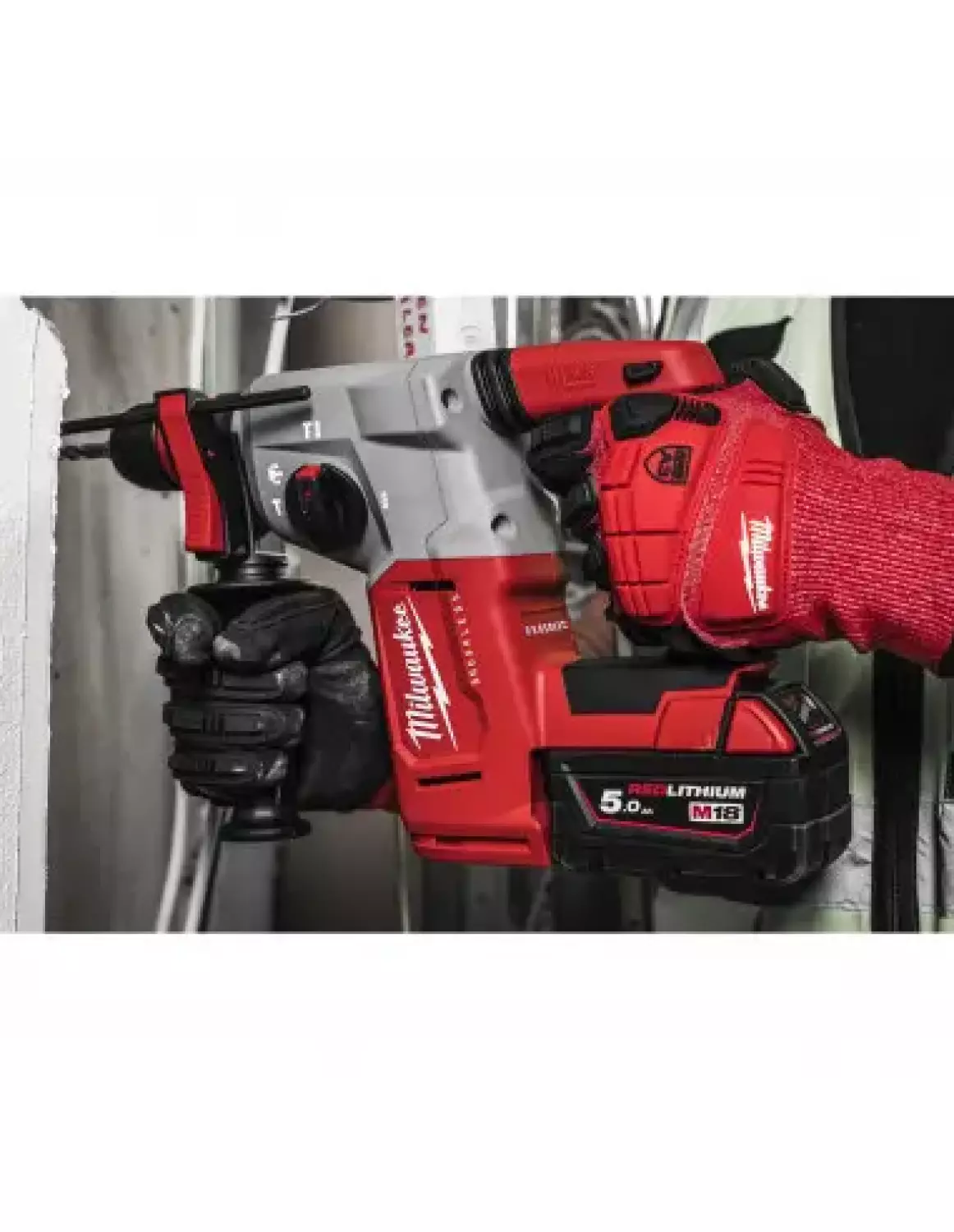 Milwaukee M18 BLHX-0X 18V Li-ion Accu SDS-plus combihamer body in HD Box - 2.3J - koolborstelloos