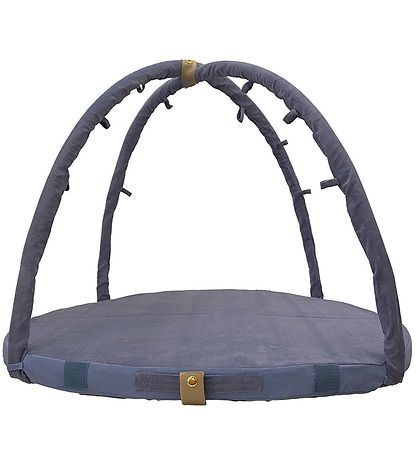 Filibabba Multimatratze - Loui - Ø90 cm - Warm Blue