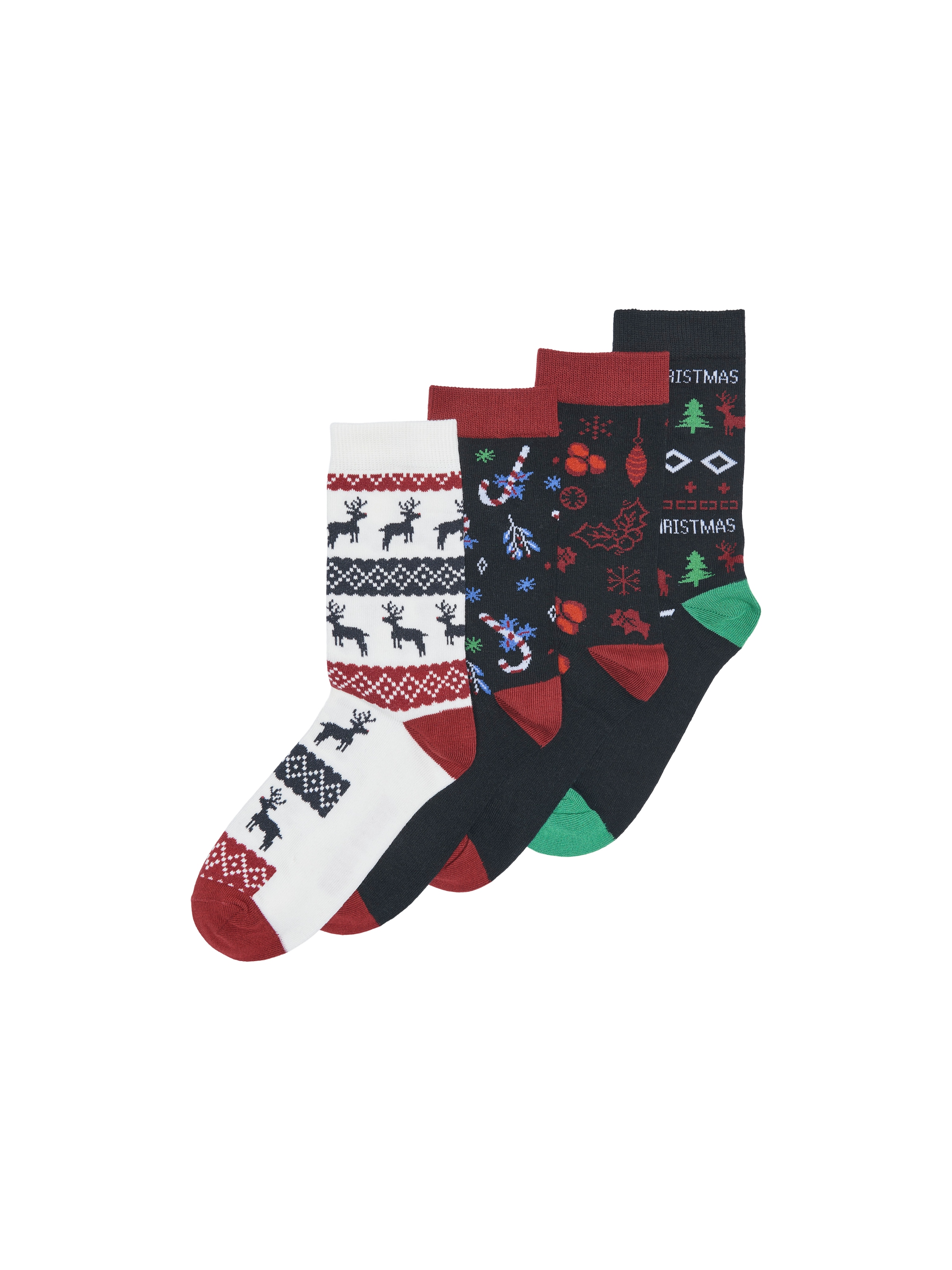 ONLY & SONS Freizeitsocken »ONSXMAS SOCKS 4-PACK CALENDAR« Packung, 4 Paar tlg.