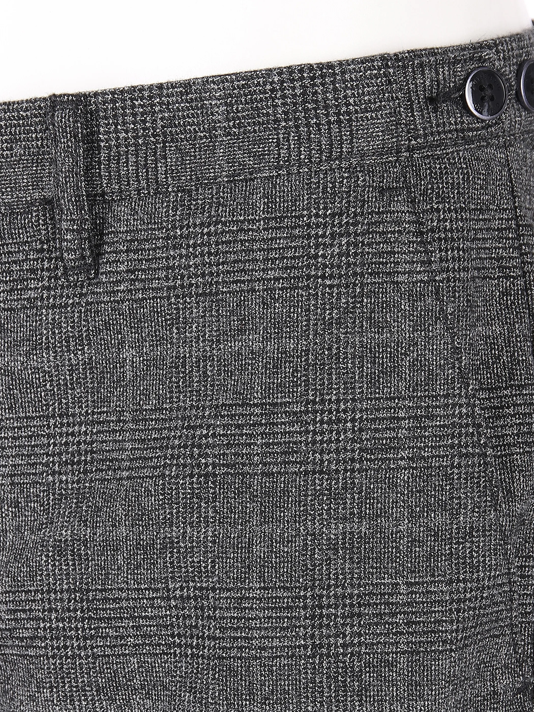Herren Chino in Wolloptik