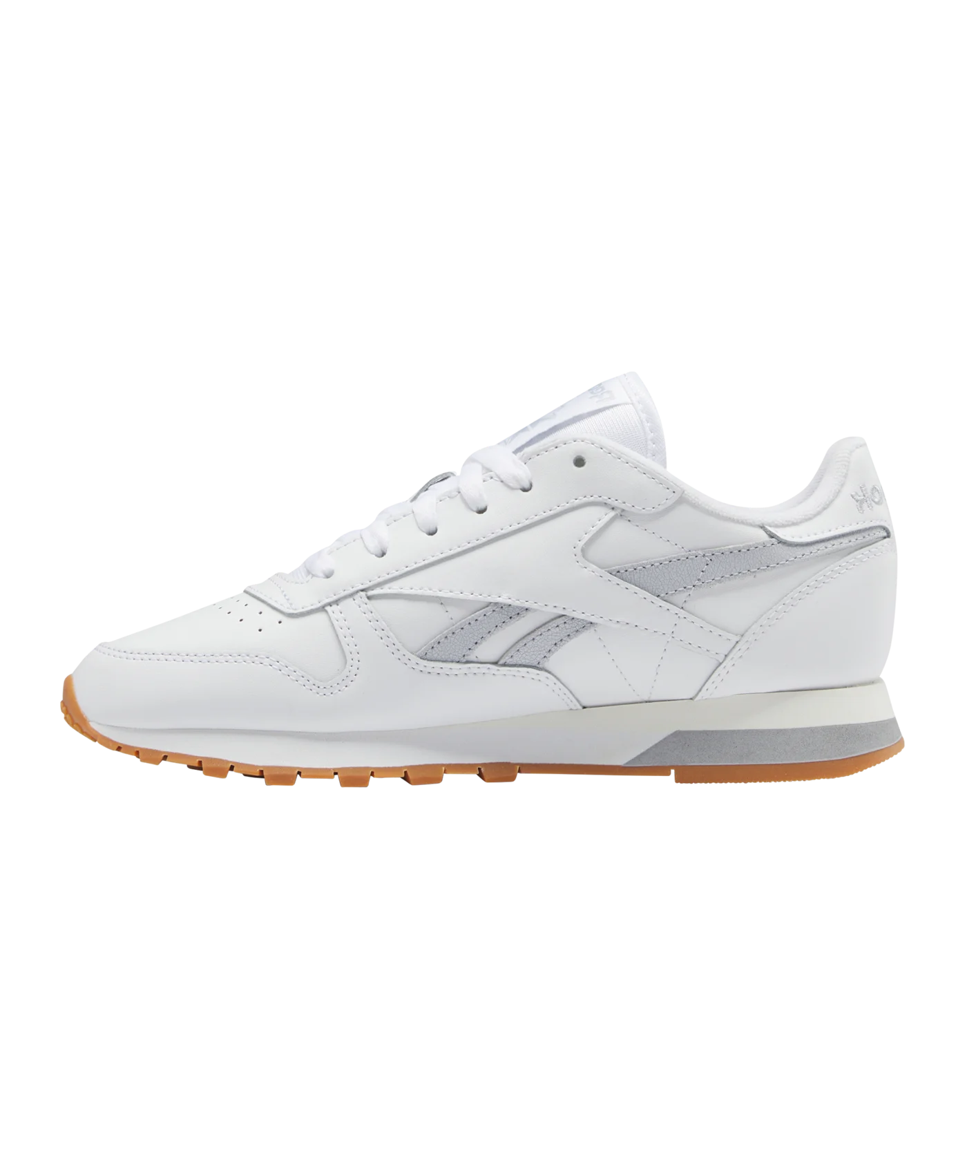Reebok Classic Leather Damen Weiss Grau