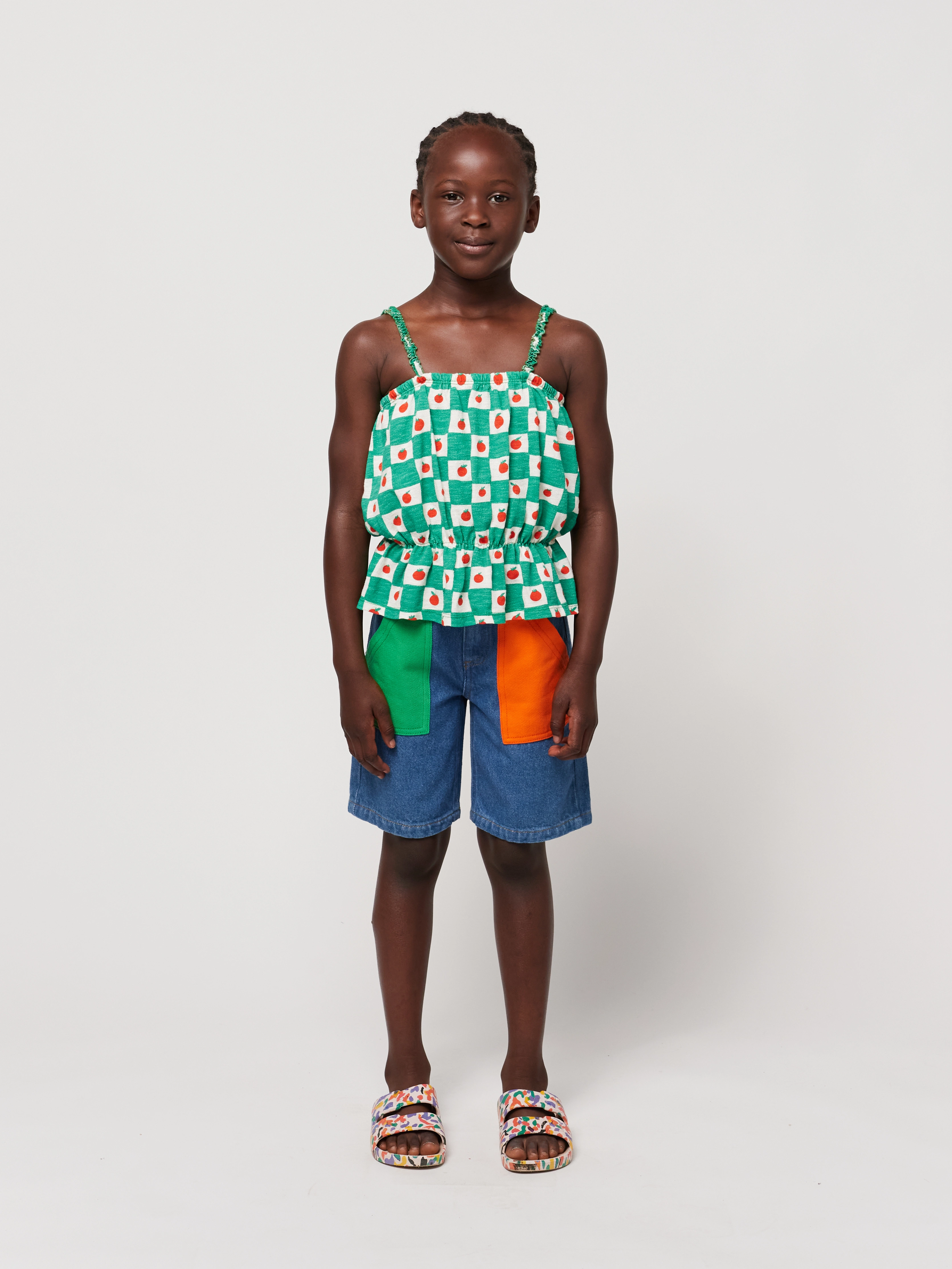 Top TOMATO AOP in offwhite