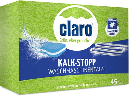 claro Kalk-Stopp Waschmaschinentabs(45x16 g)