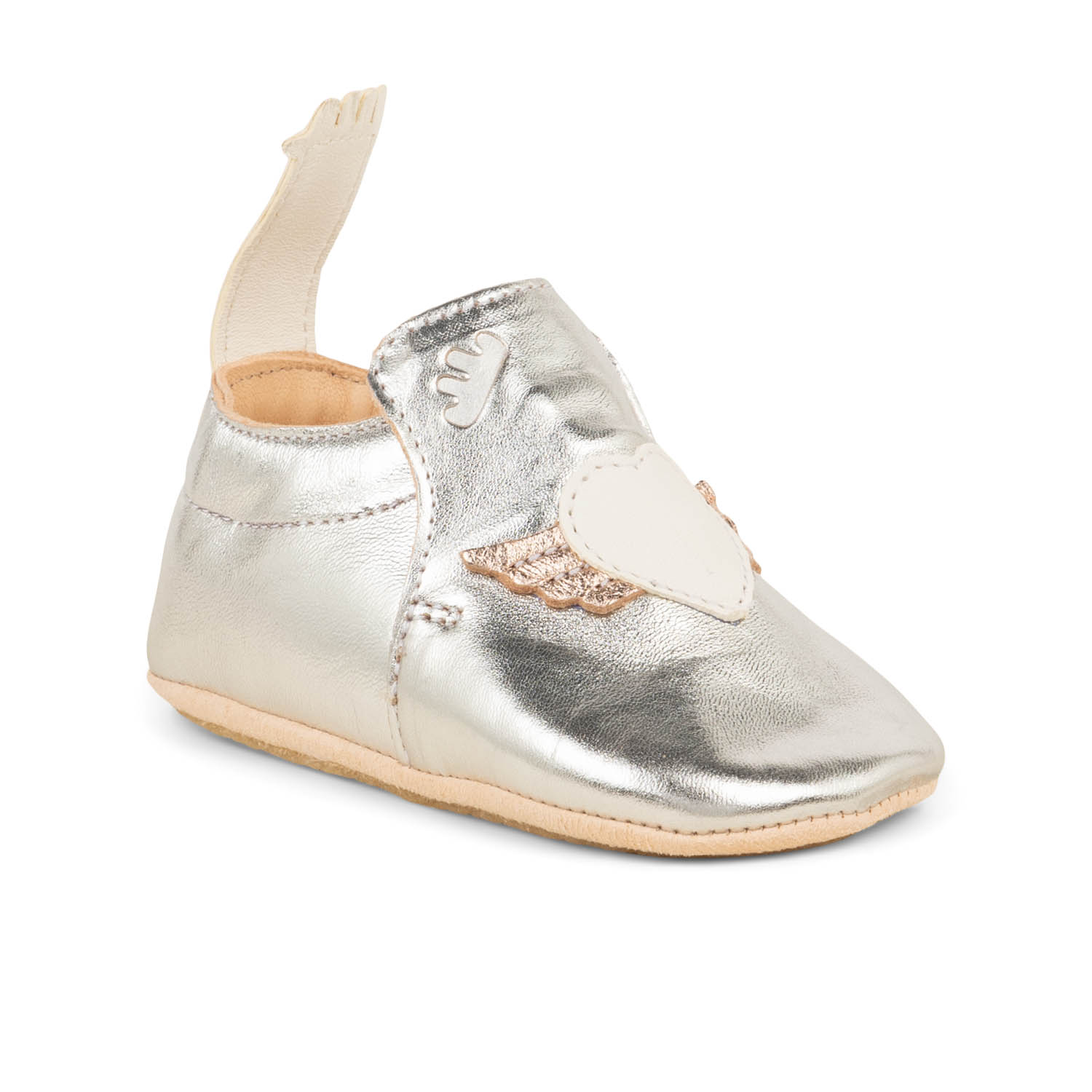 Chaussons fille EASY PEASY MYBLUBLU COEUR AILE