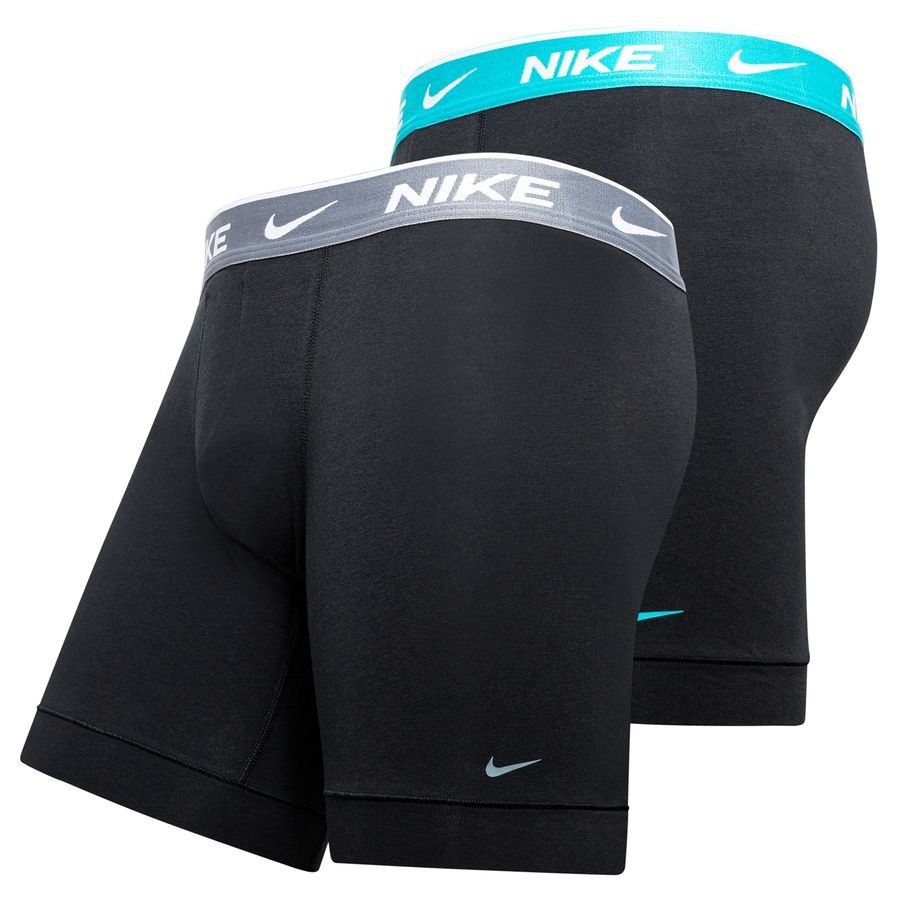 Nike Shorts Boxer 2-Pack - Noir/Cactus/Gris