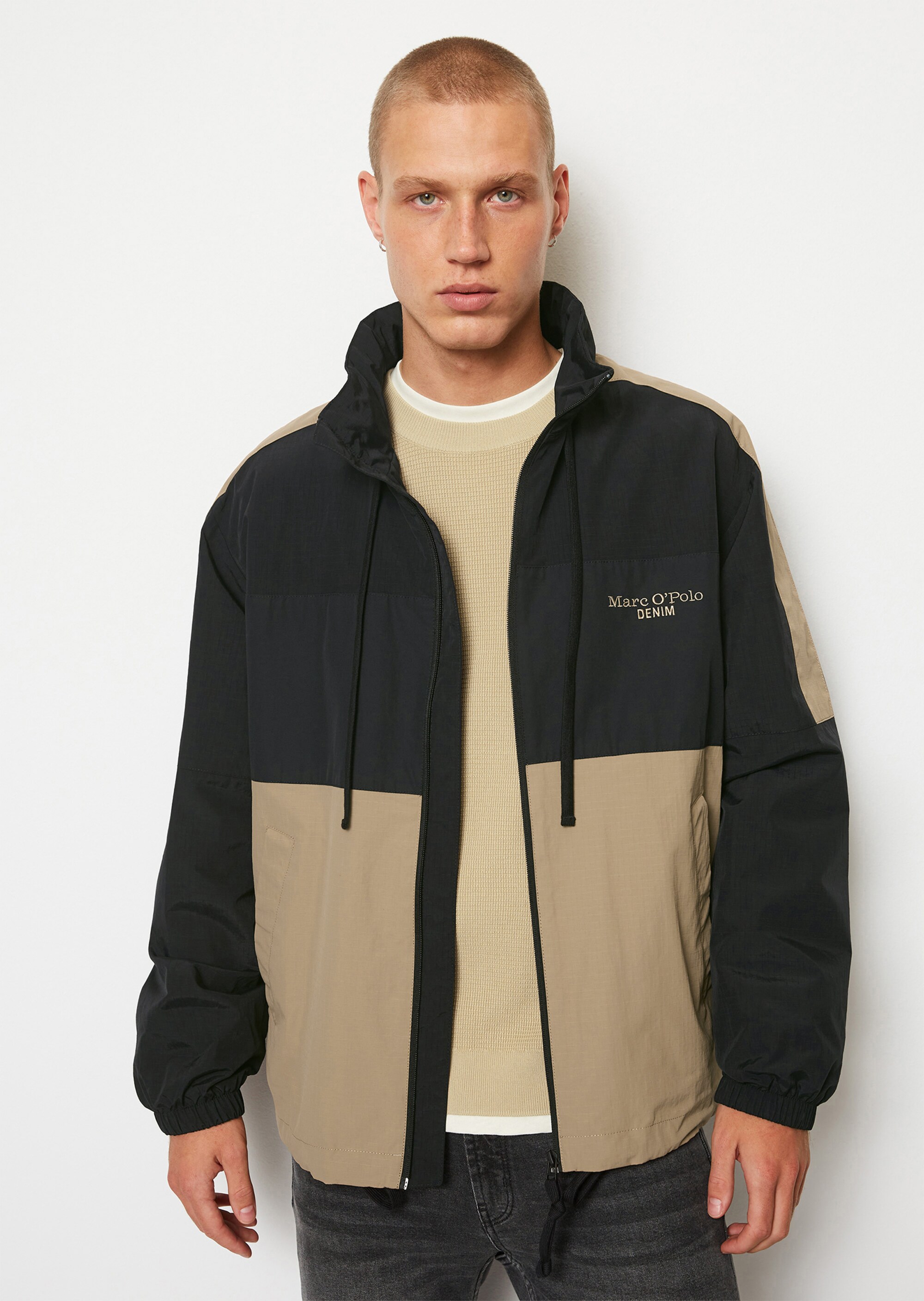 Blouson relaxed aus leichtem Baumwolle-Mix