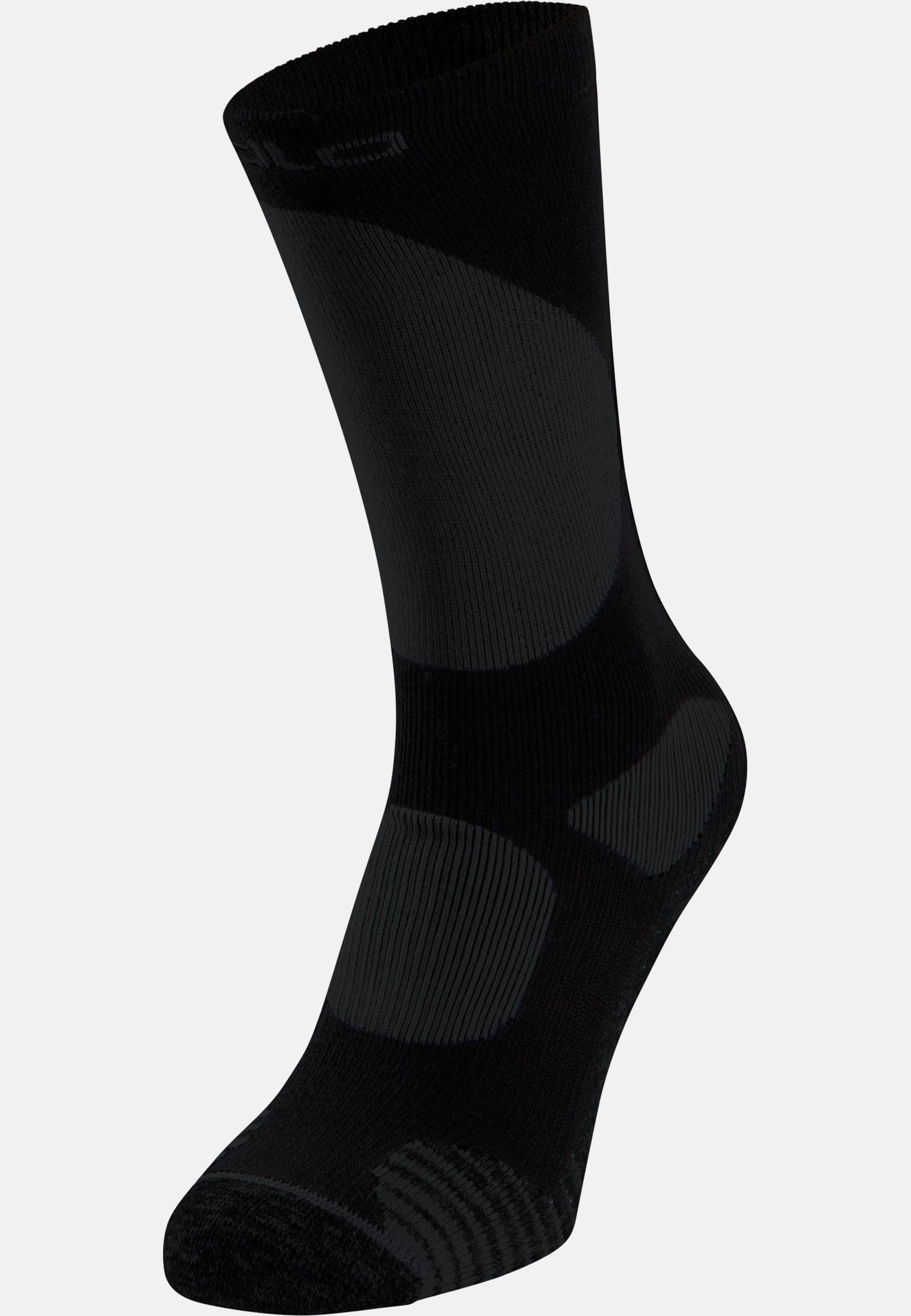 Active Warm Basic-Skisocken für Kinder in black - odlo graphite grey