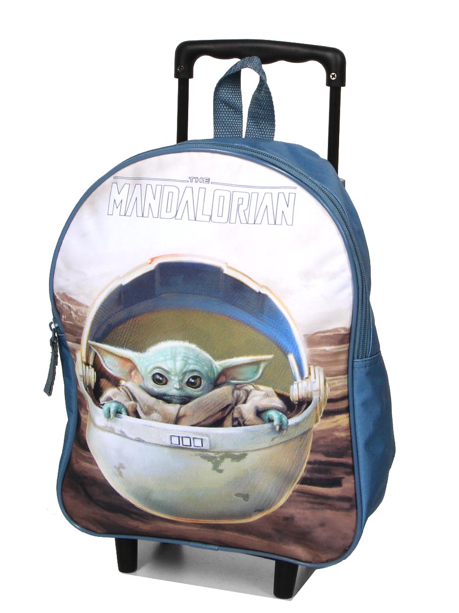 Sac À dos À roulettes Star Wars The Mandalorian Baby Yoda XS