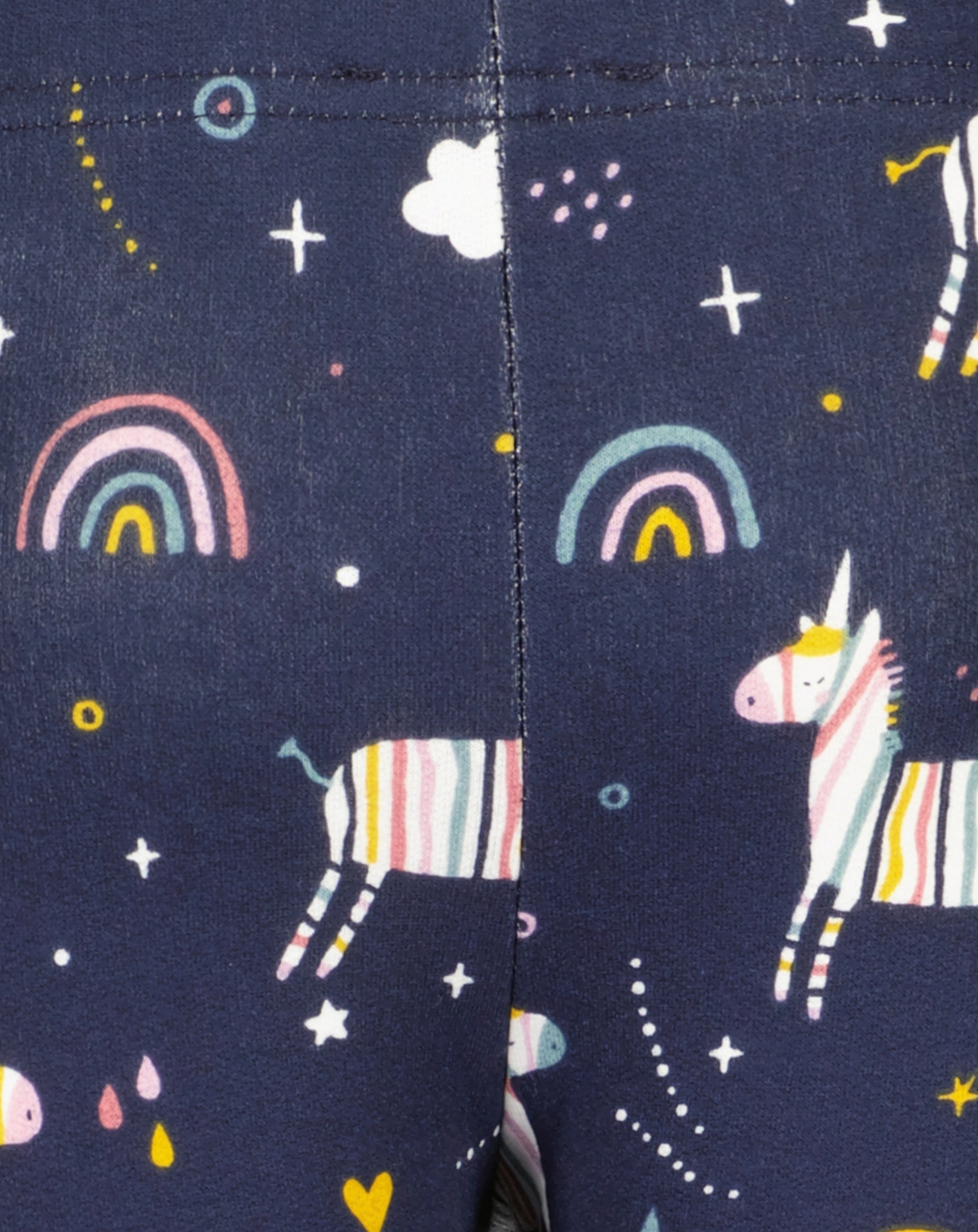 Sweat-Leggings FUNNY UNICORN in ultramarin