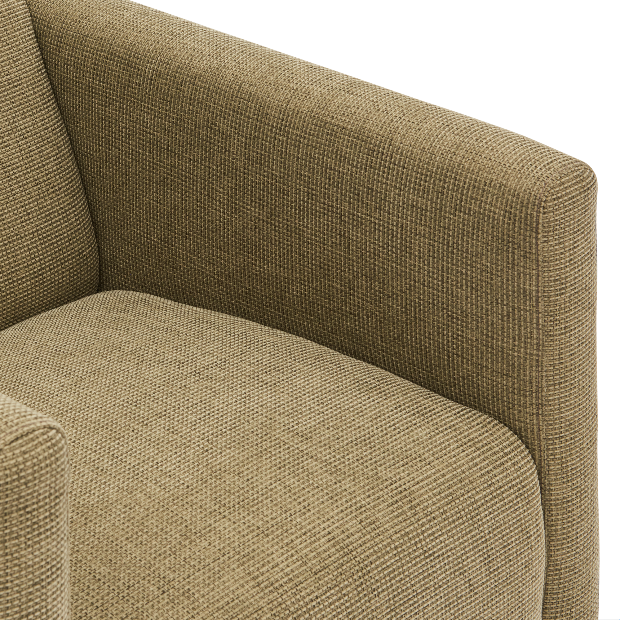 Loveseat Zit cube green