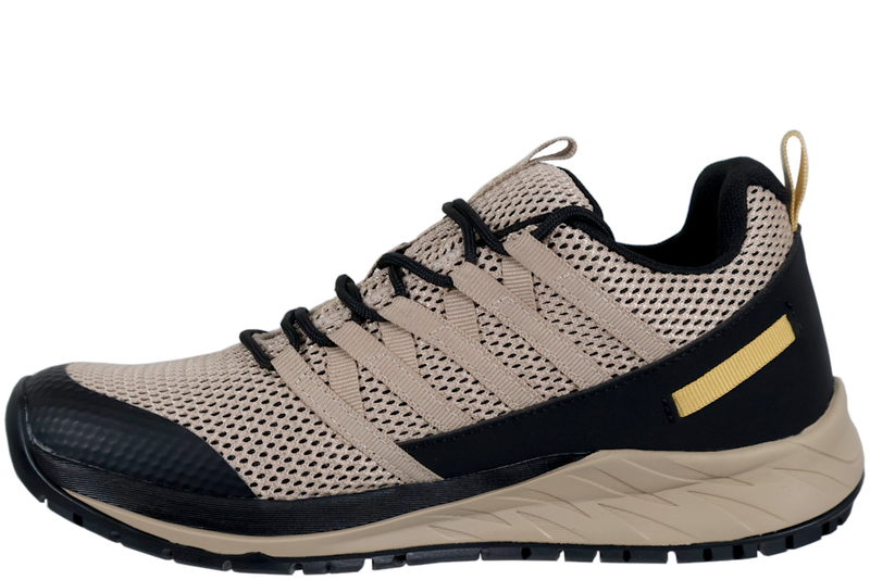 GREEN COMFORT PATH SKO I BEIGE TEKSTIL