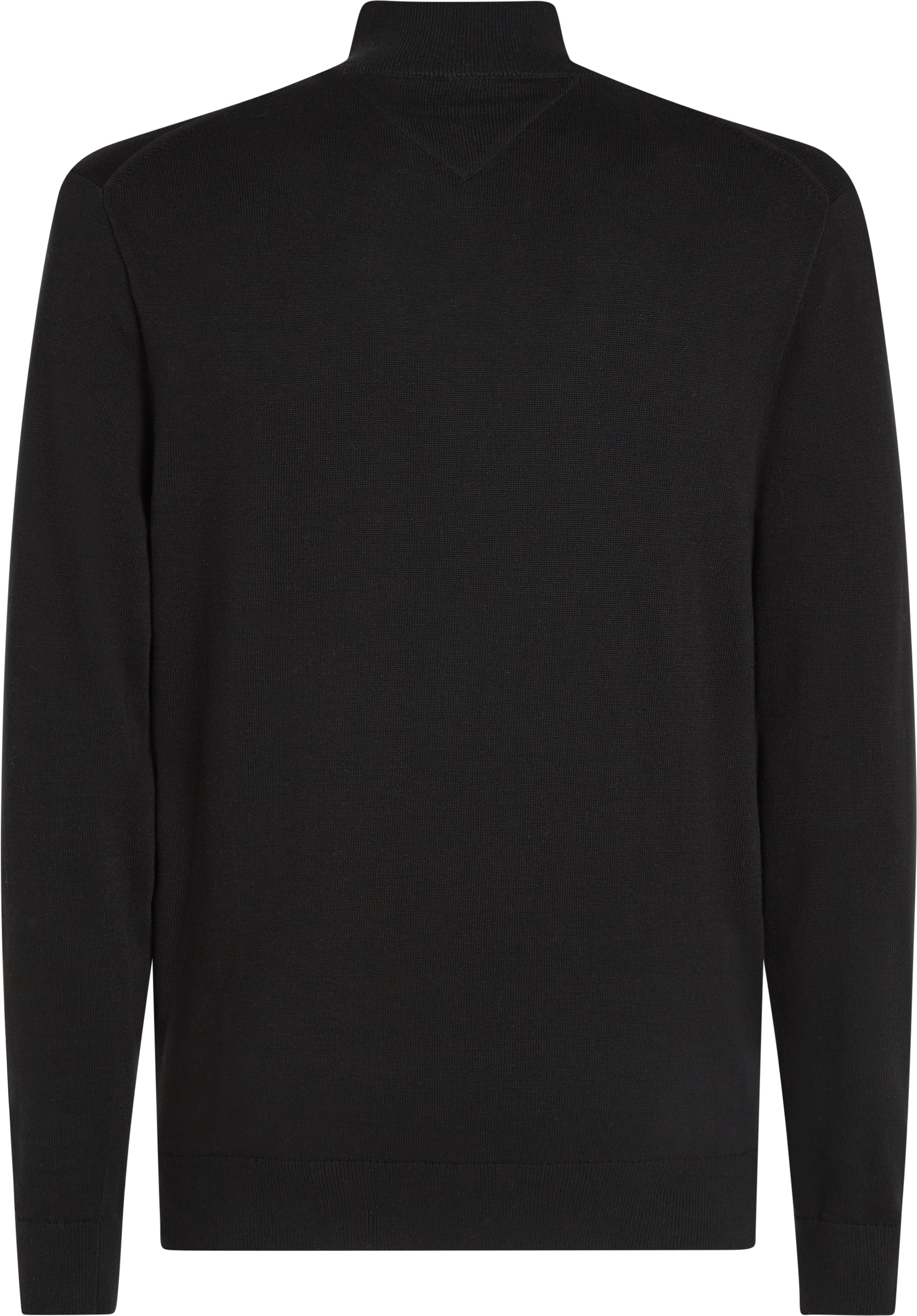 Tommy Hilfiger Big & Tall Stehkragenpullover »BT-ESSENTIAL COTTON ZIP MOCK-B«, Grossen Grössen