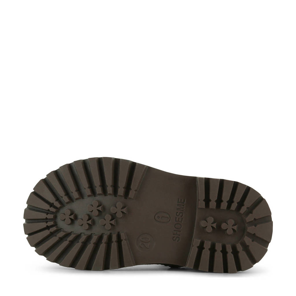 Shoesme leren veterboots koper