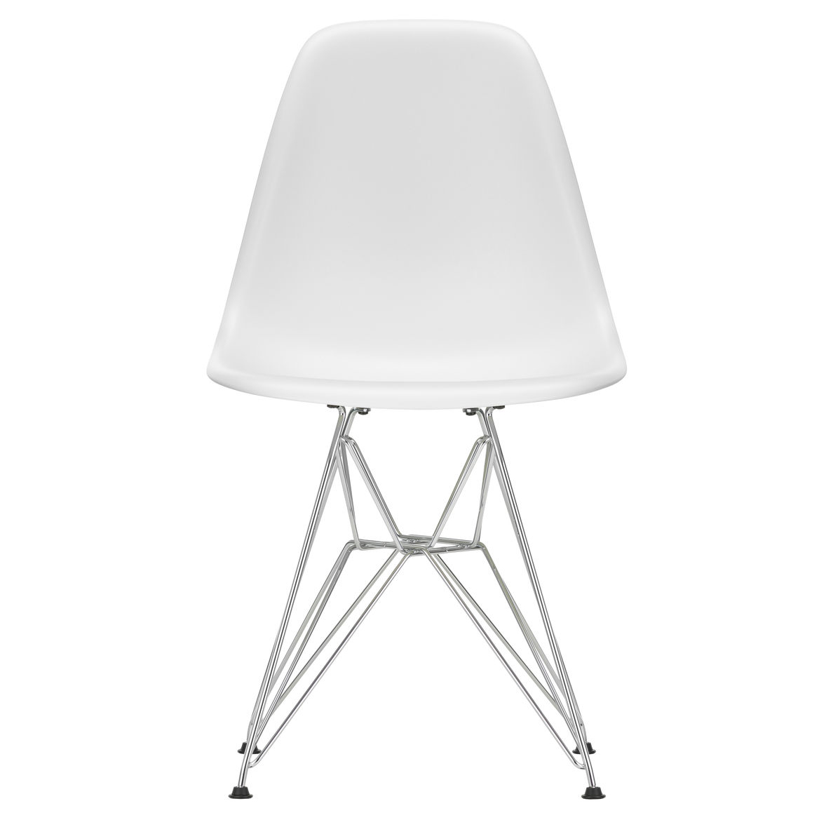 Eetkamerstoel DSR RE chroom Cotton White