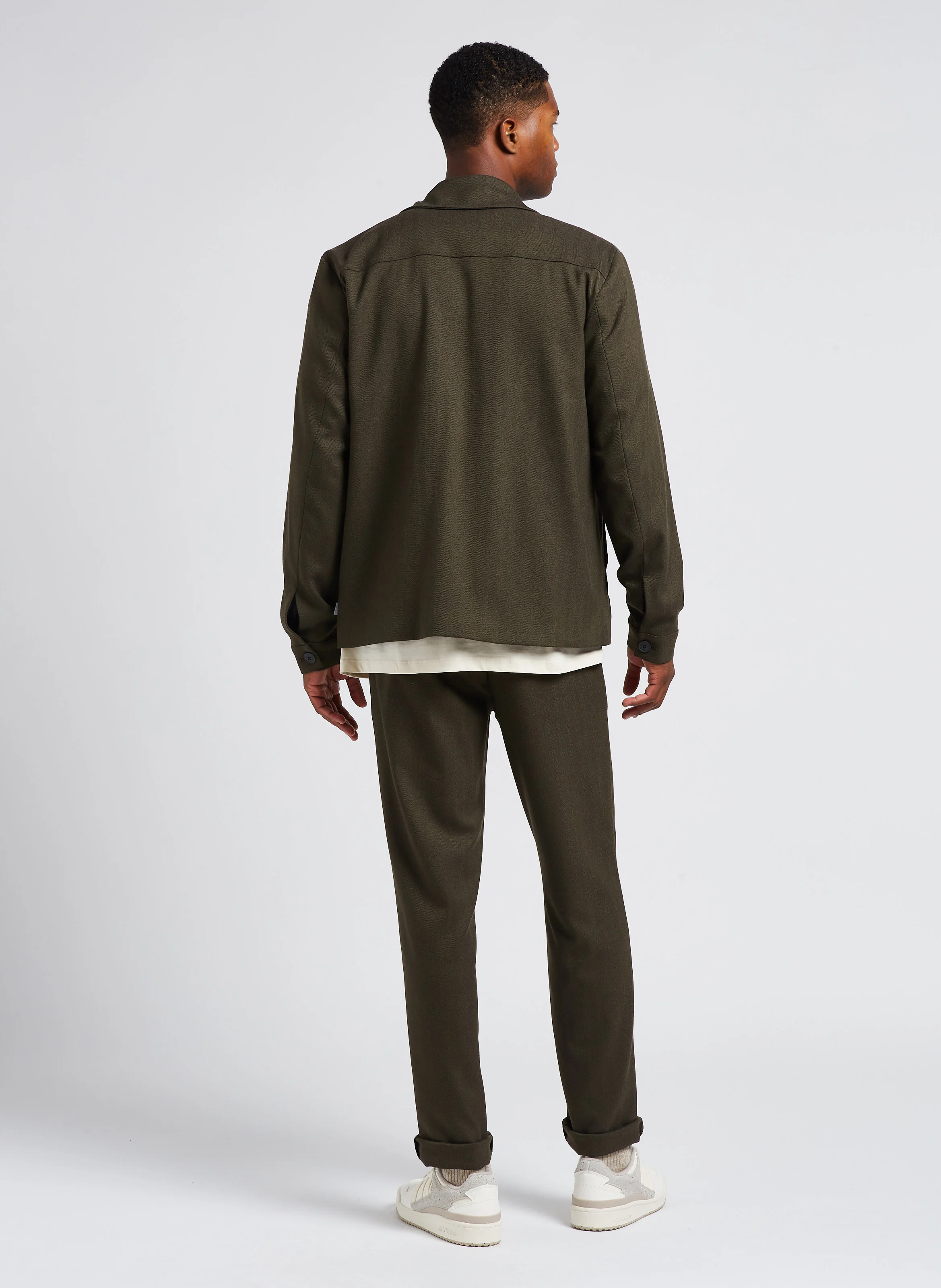 COMO REG - Pantalon de costume à chevrons | Multicolore