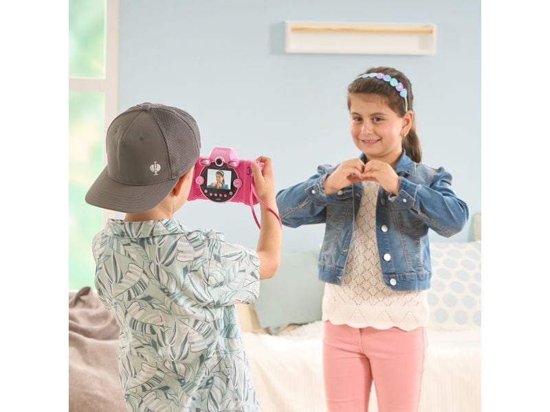 Vtech Kinderkamera KidiZoom Duo FX Pink Digitale Kamera für Kinder