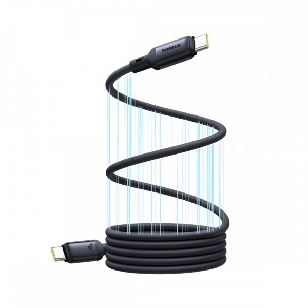 Baseus Cabo Magnetico Picogo Usb-c To Usb-c 240w 1m Cosmic Black