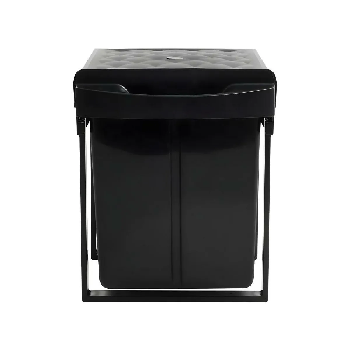Vente-Unique - 48 L - Noir