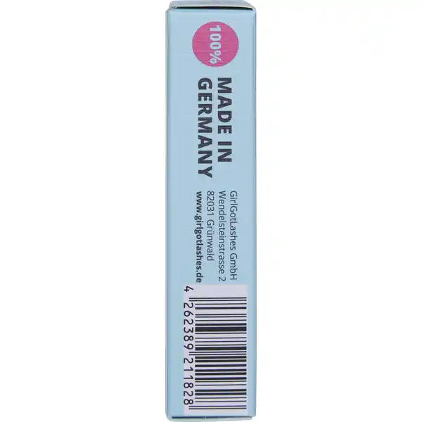 Seal the deal. Lash top coat clear
