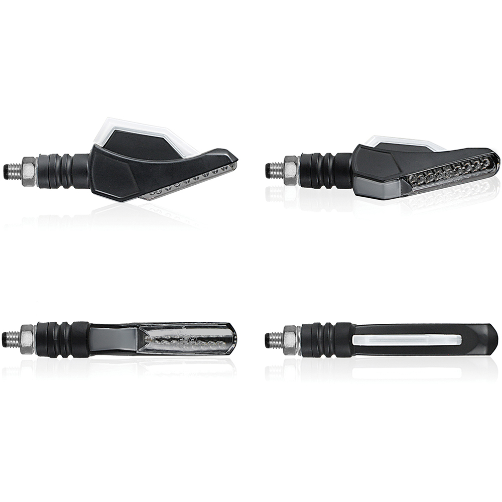 Chaft - Clignotants LED Tourer Noir / Fumé