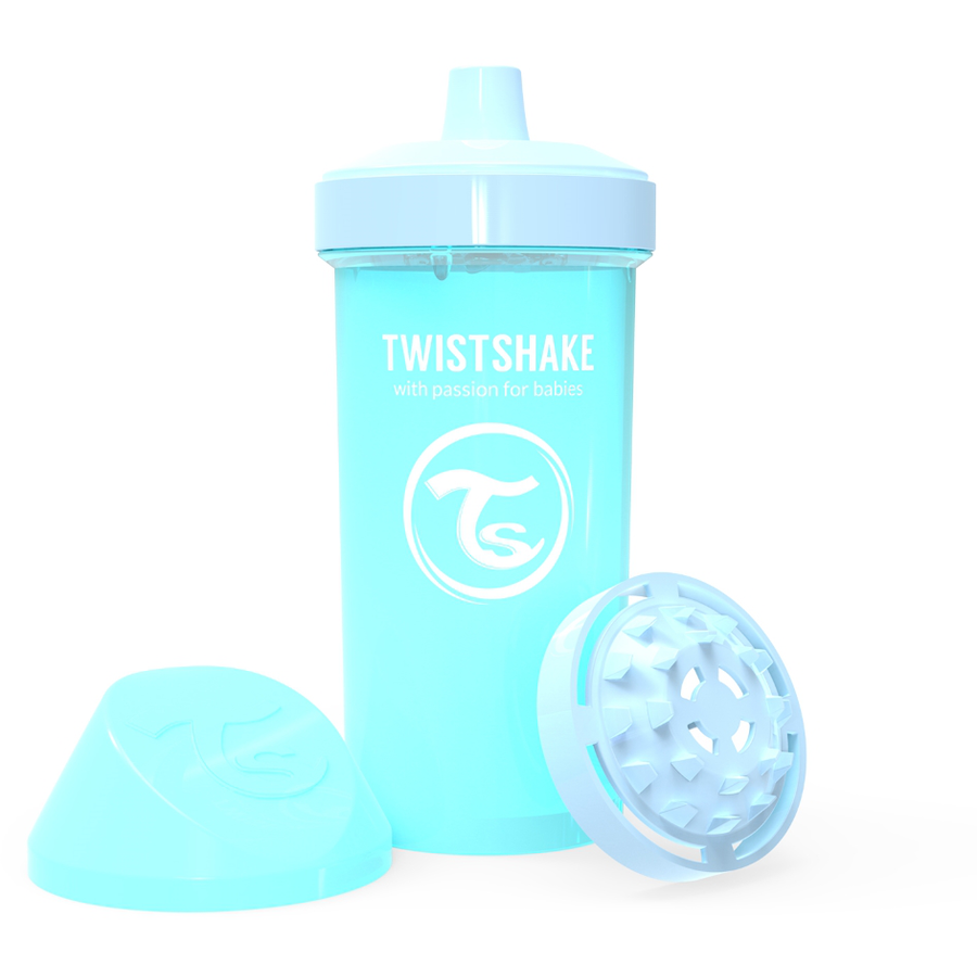 TWISTSHAKE Trinkbecher Kid Cup 360ml pastell blau