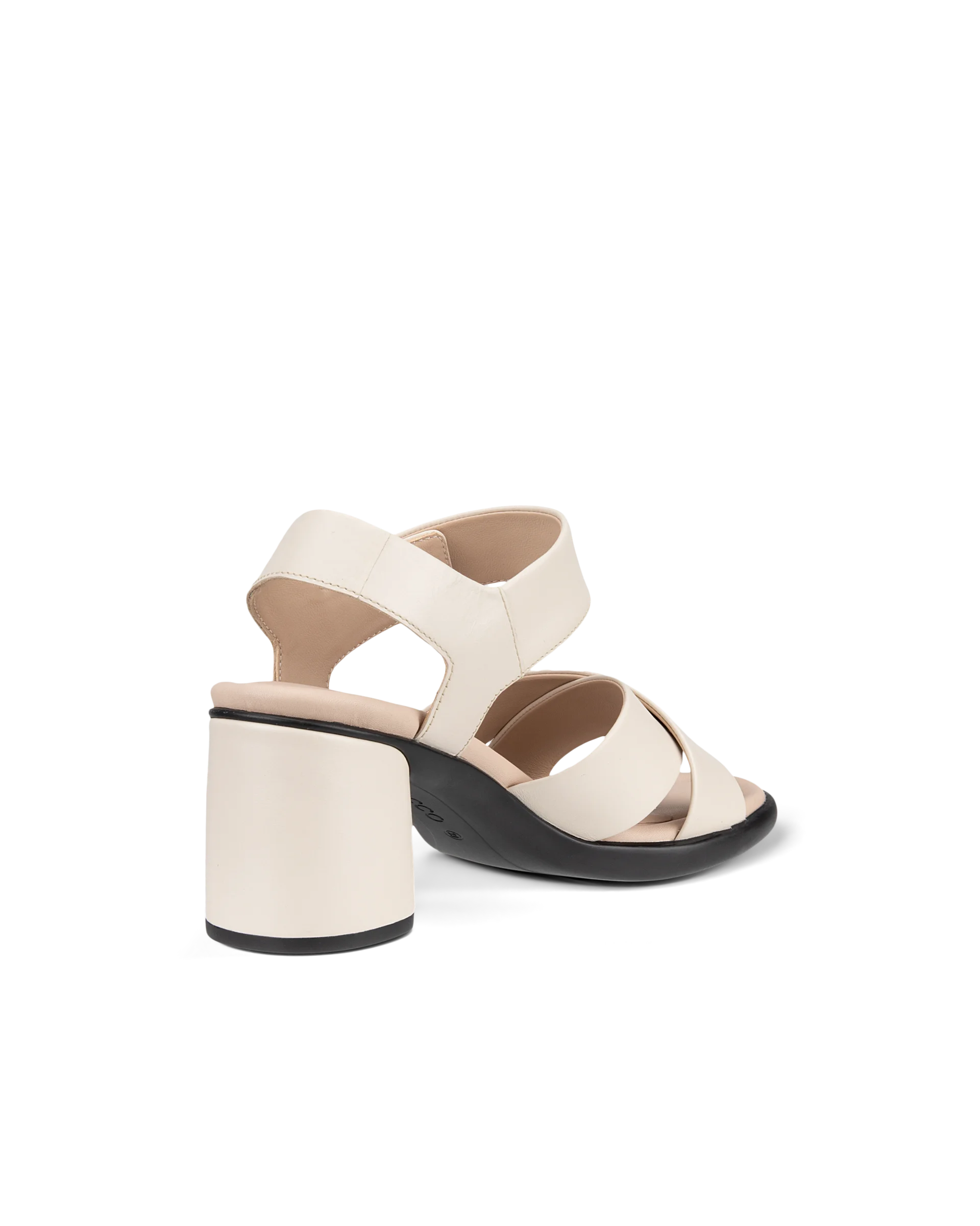 ECCO SCULPTED SANDAL LX 55 Damen Ledersandale mit Absatz Beige