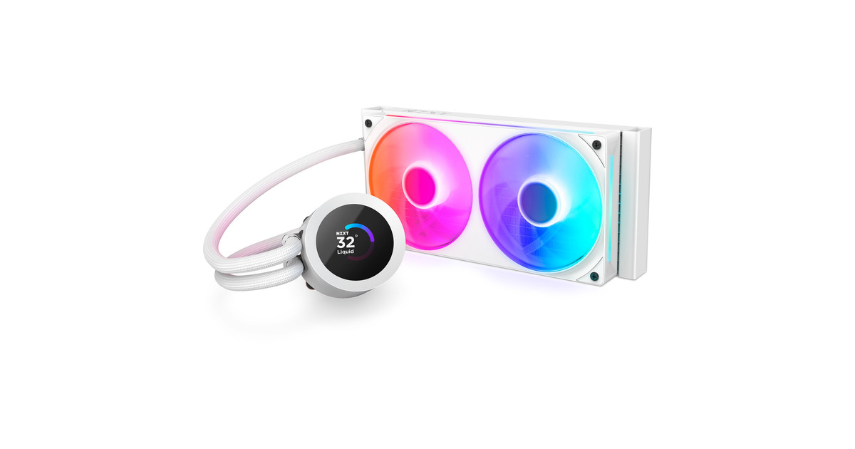 NZXTKraken Plus 240 RGB waterkoeling  (Wit)