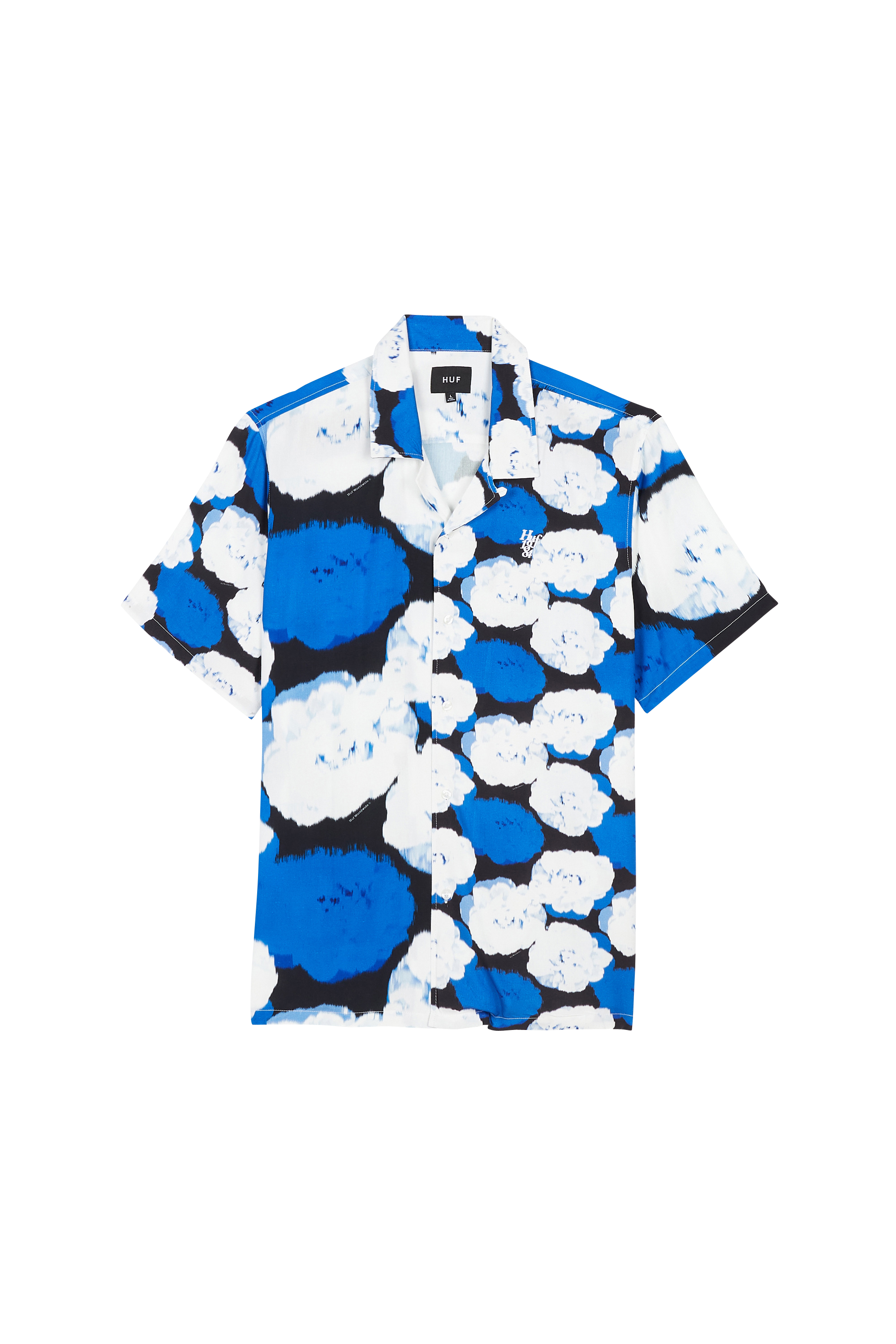 HUF Chemise HAMPTONS Bleu