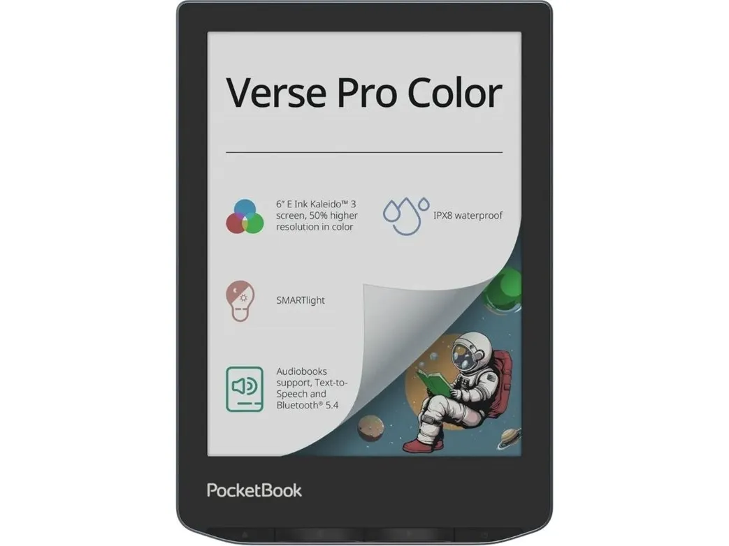 PocketBook Verse PRO Color - eBook læser - Linux 4.9.56 - 16 GB - 6