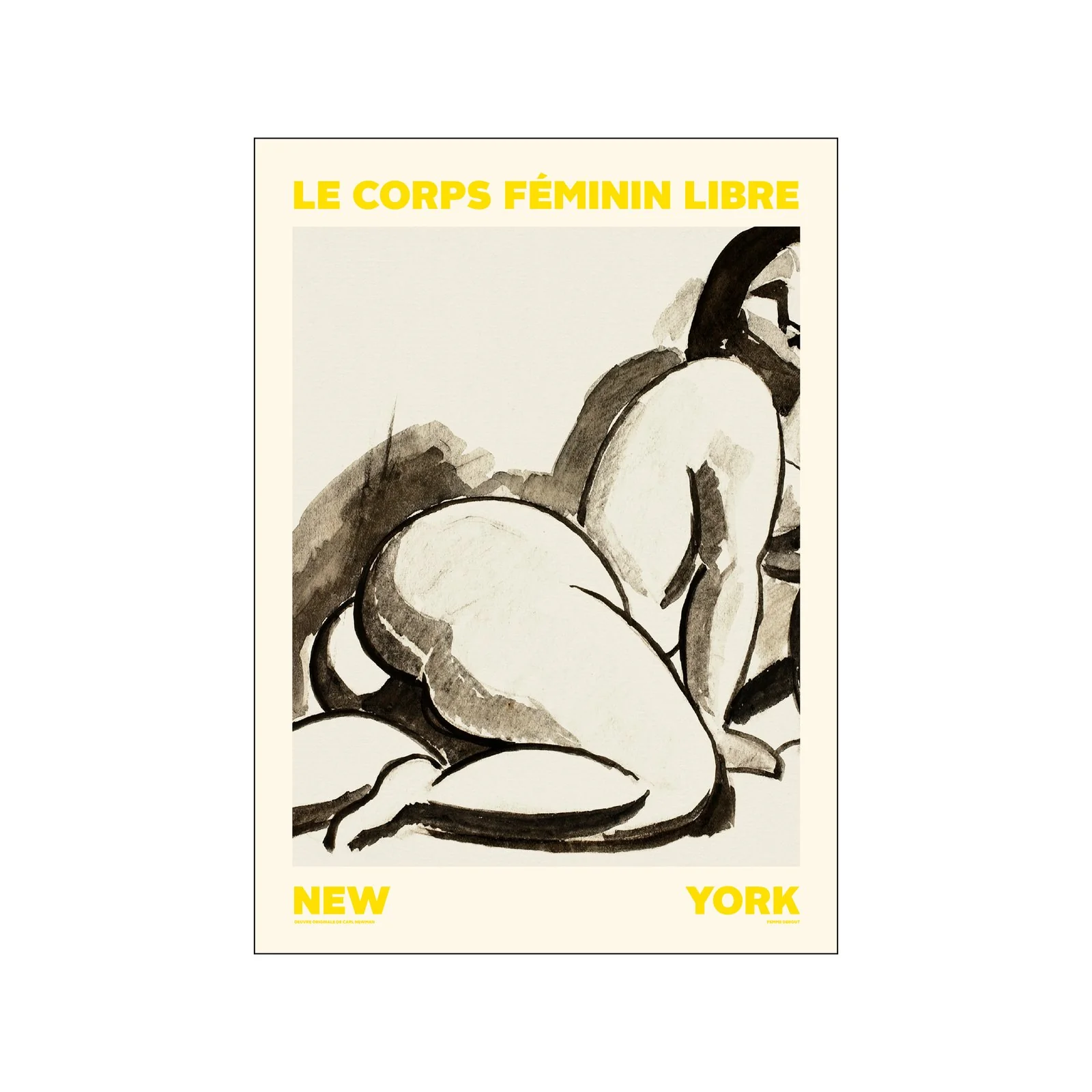 Poster & Frame  Feminin Libre 01 plakat