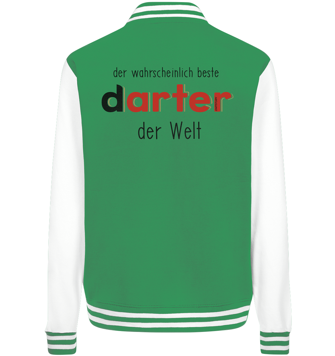 DartSturm - Der wahrscheinlich beste darter der Welt Schwarz - College Jacket