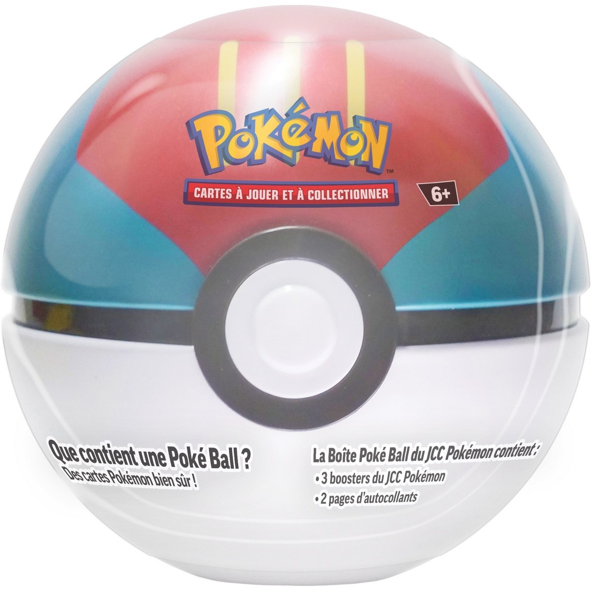 Pokeball Pokemon 3 boosters