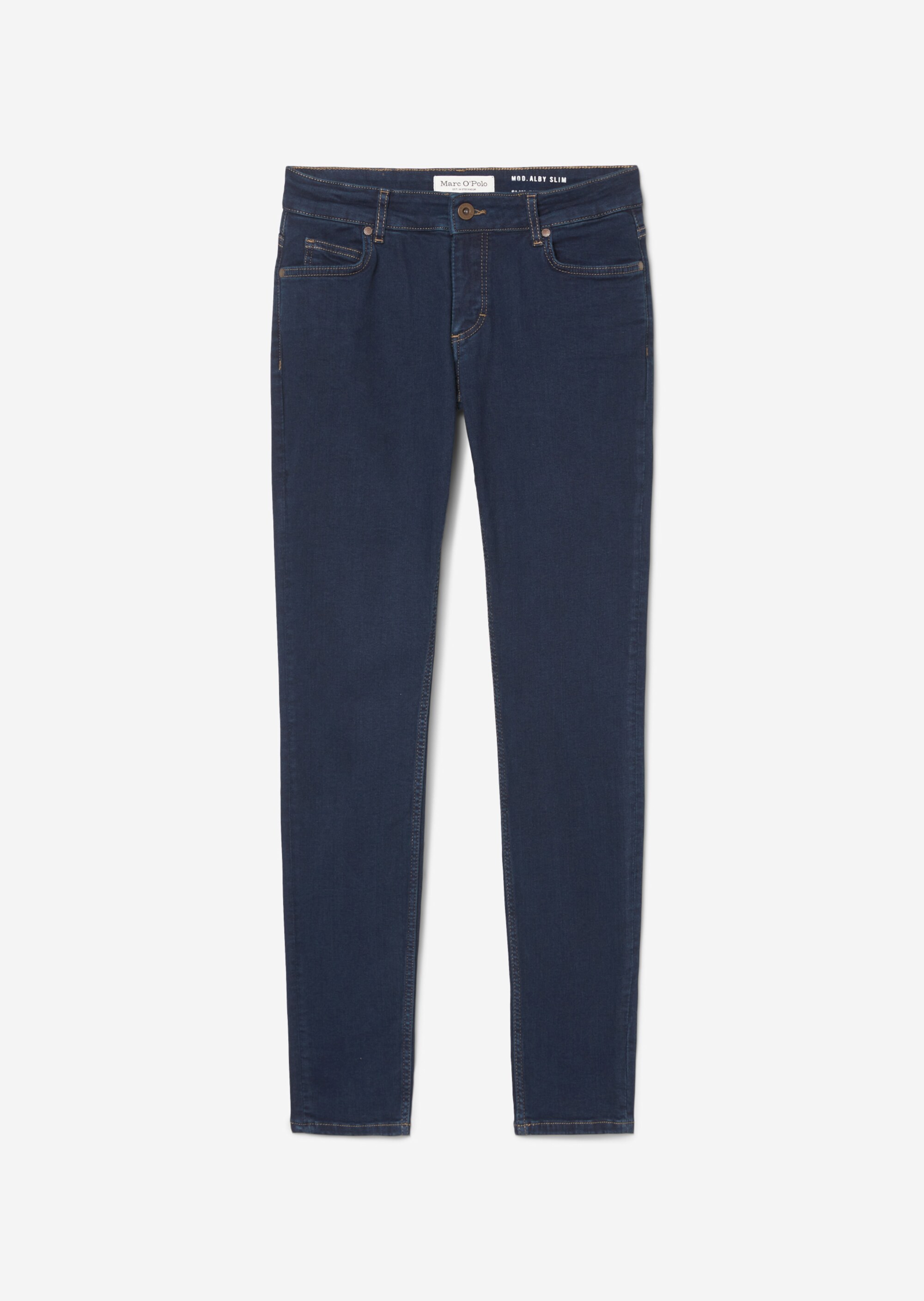 Jeans Modell ALBY slim aus stretchigem Bio-Baumwolle-Mix