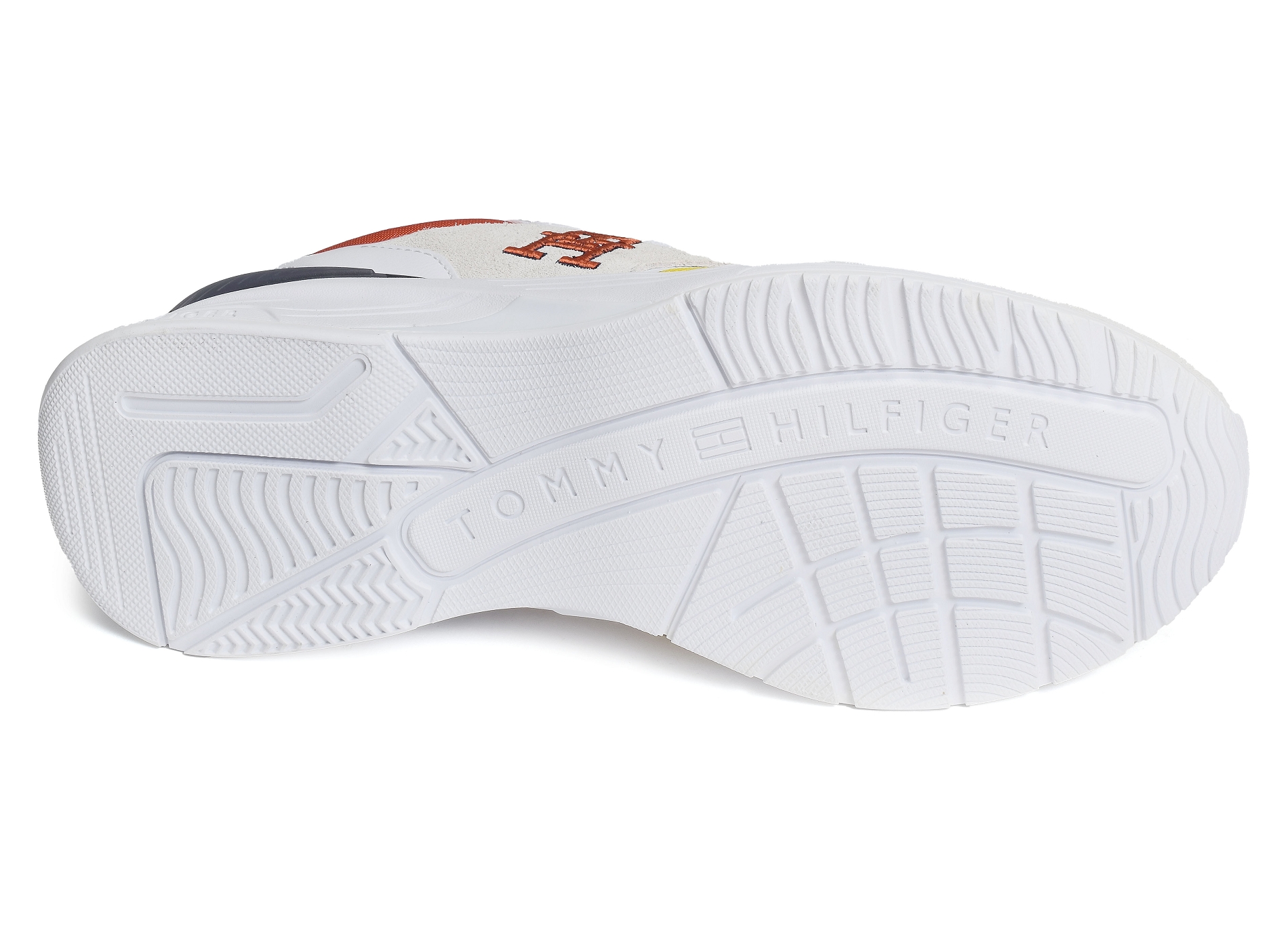 Modern prep sneaker mix 4498 blanc multicolore